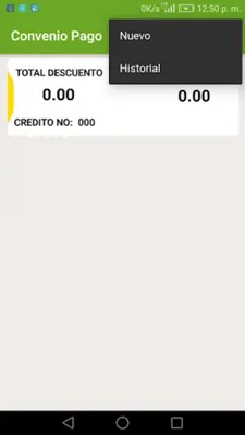 Convenio de Pago Genesis android App screenshot 2